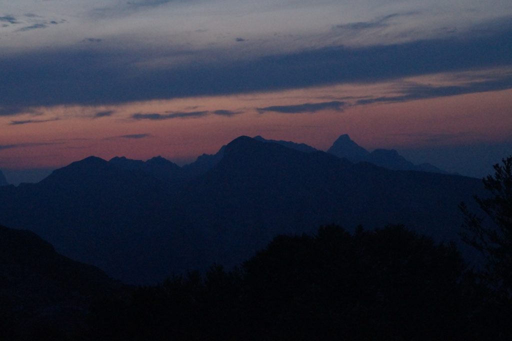 Orecchiella Trekking Tramonto apuano