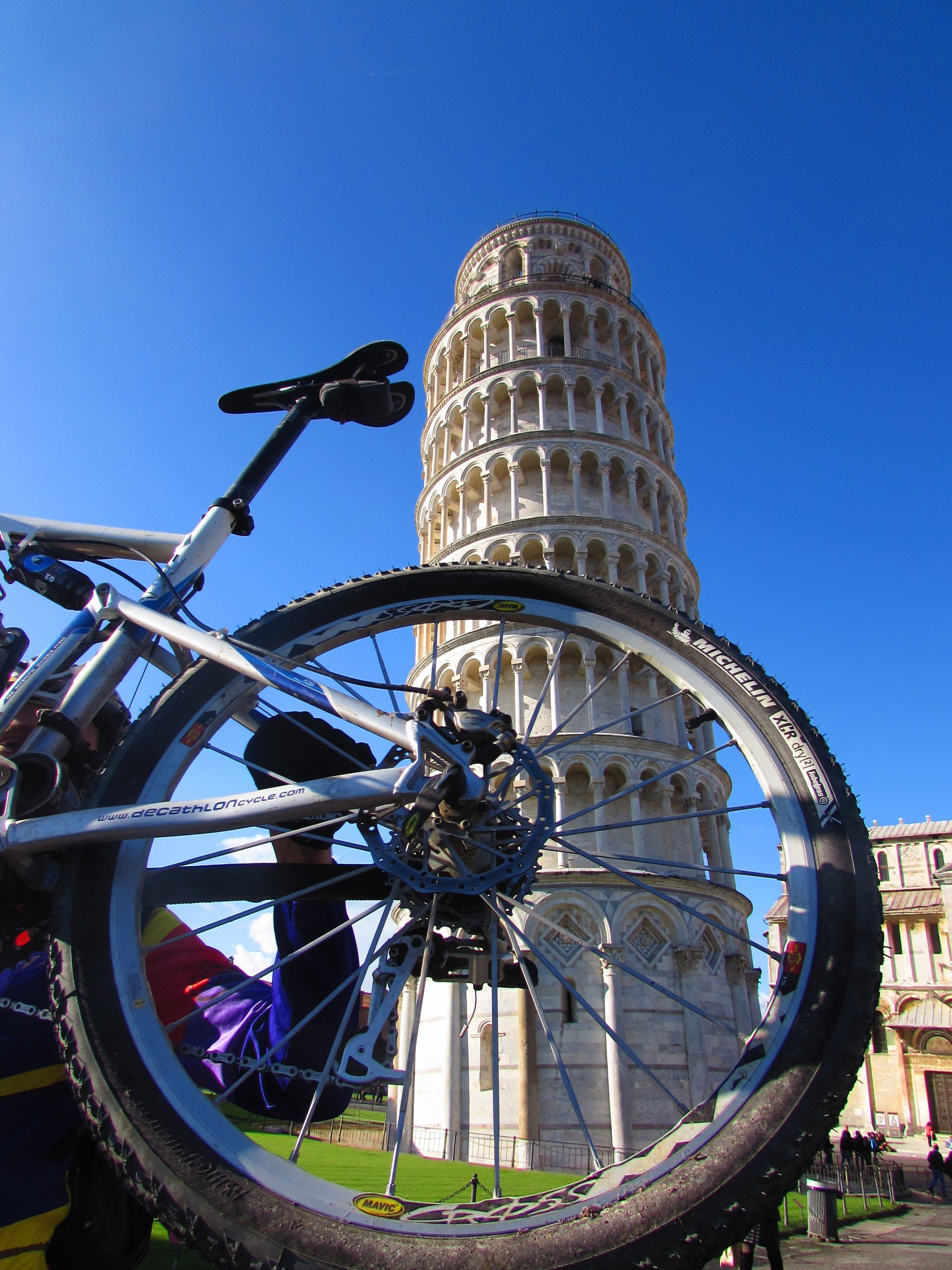 Pisa Tower cycling
