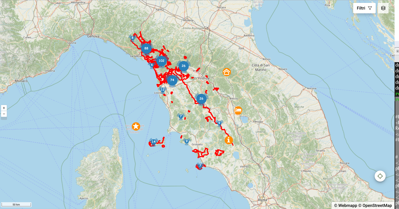 Mappa interattiva